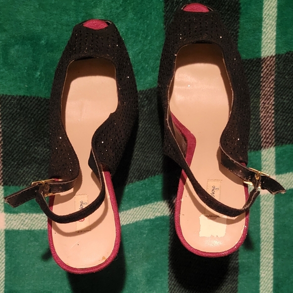 🔥HP🔥WOMENS OLSENBOYE PLATFORM STUDDED STILETTO HEELS MULTI COLORED SIZE 9.5 - Picture 6 of 12